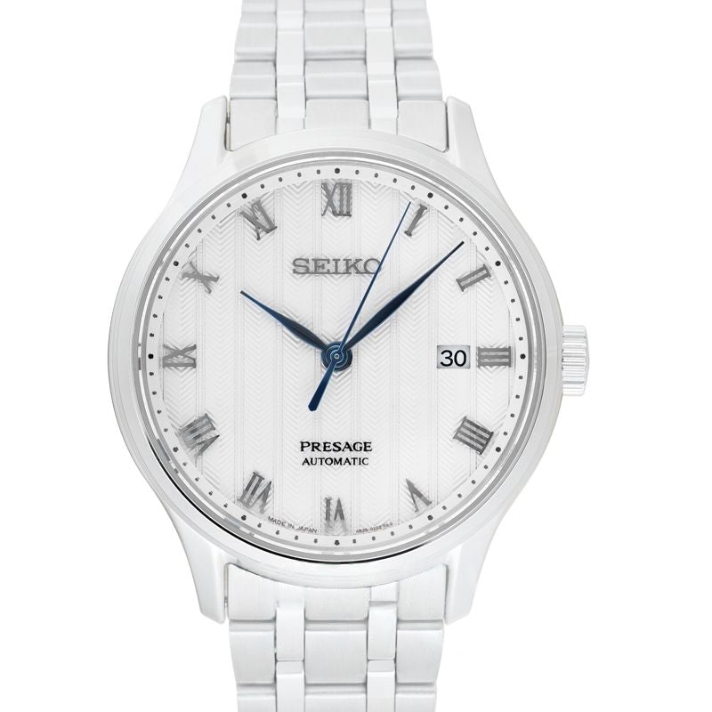 Presage 41.7mm White Dial in Stainless Steel SARY097