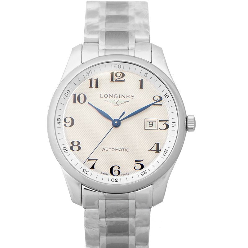 Montre Longines Master Collection 42 mm, cadran argenté, acier inoxydable L28934786