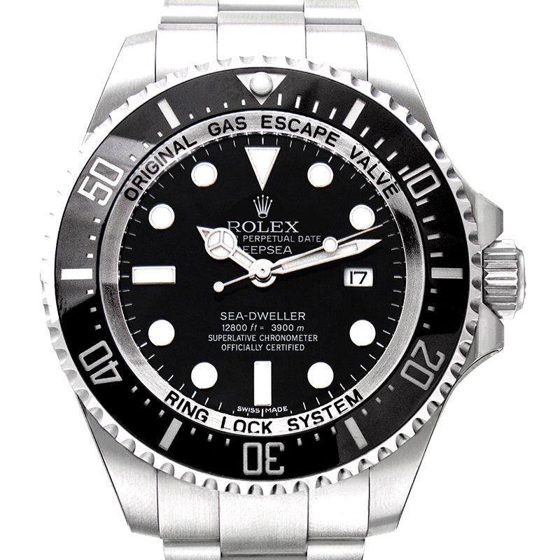 Sea Dweller 44 mm Black Dial in Stainless Steel 116660-0001