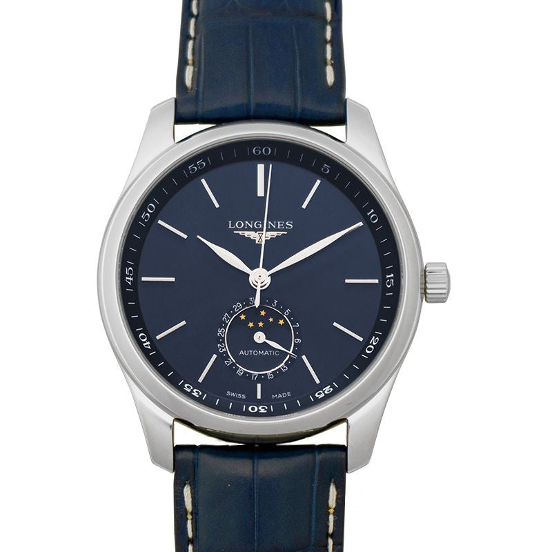 Montre Longines Master Collection 40 mm, cadran bleu, acier inoxydable L29094920