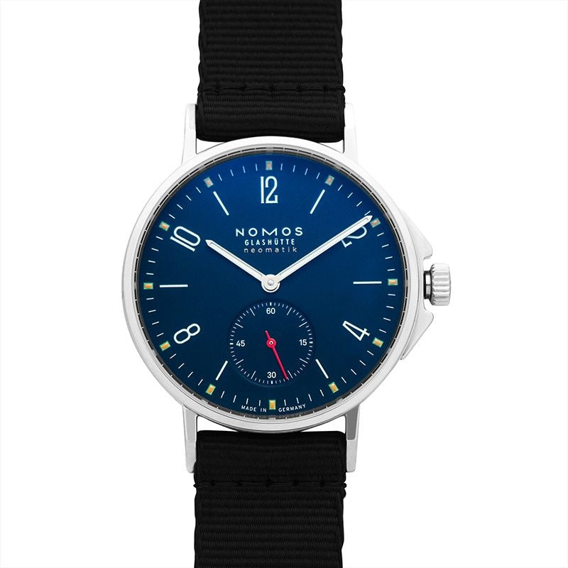 Ahoi 36.3 mm Blue Dial in Stainless Steel 567