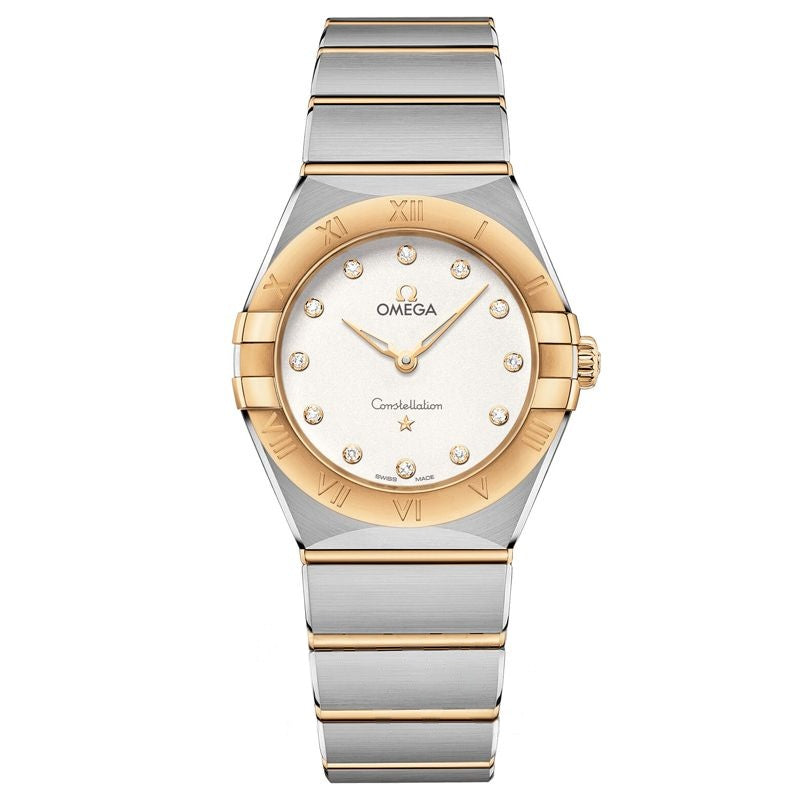 Constellation 28mm Silver Dial in Stainless Steel, Yellow Gold 131.20.28.60.52.002