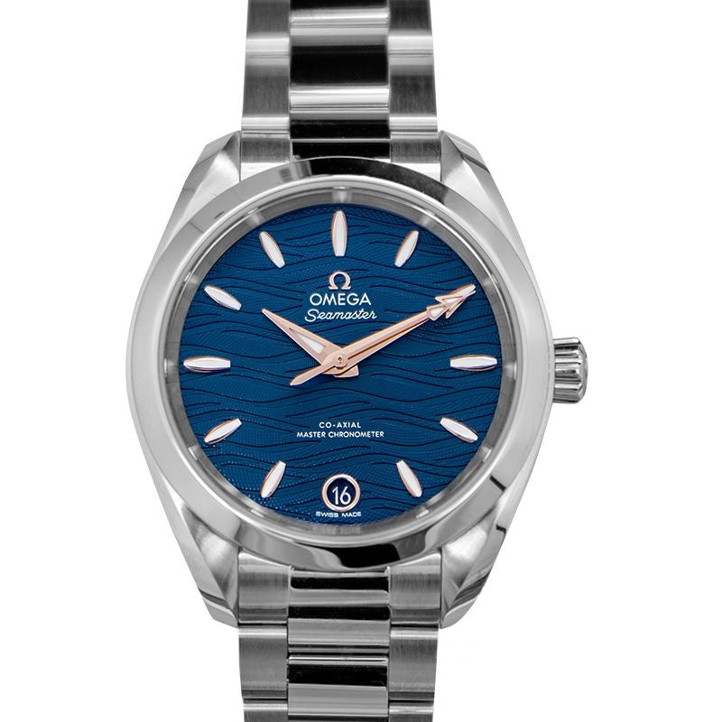 Seamaster 34 mm Blue Dial in Stainless Steel 220.10.34.20.03.001