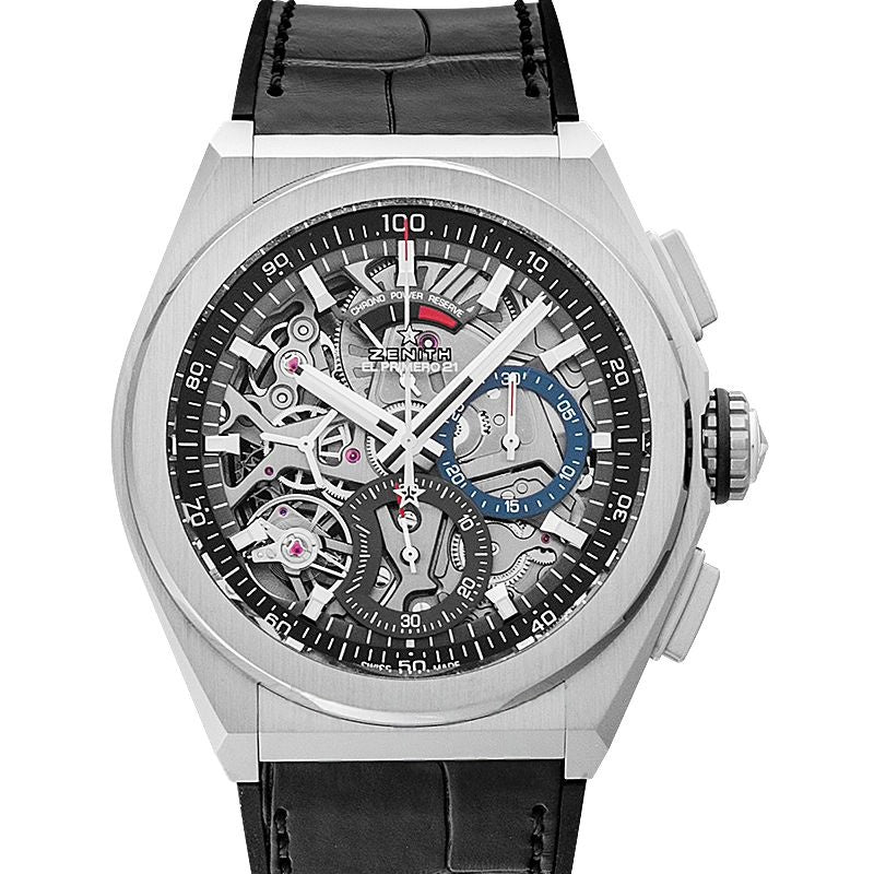 Defy 44 mm Black Dial in Titanium 95.9000.9004/78.R582