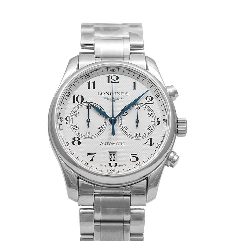 Montre Longines Master Collection 40 mm, cadran argenté, acier inoxydable L26294786