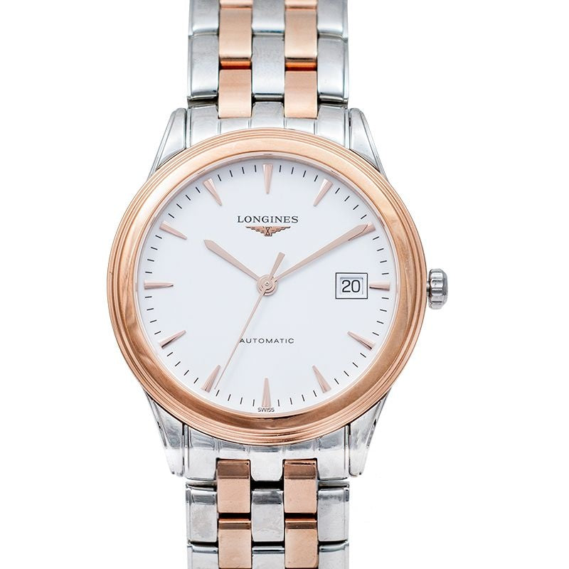 Flagship ? 38.50?mm White matt Dial in Stainless Steel, red PVD coating L49743927