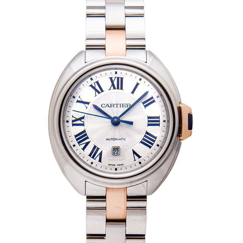 Cl? de Cartier 31mm Silver Dial in Stainless Steel W2CL0004