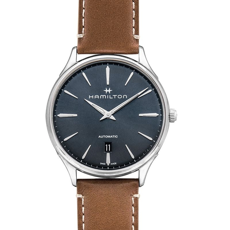 Jazzmaster 40 mm Blue Dial in Stainless Steel H38525541