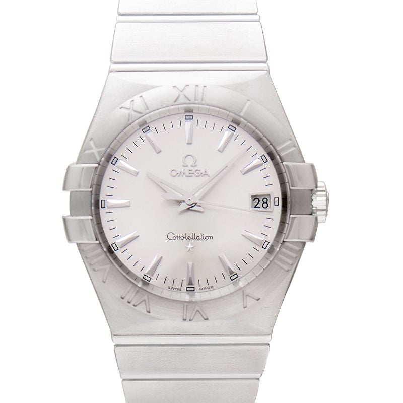 Constellation 35 mm Silver Dial in Stainless Steel 123.10.35.60.02.001
