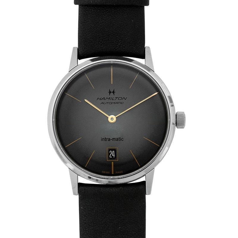 American Classic 38 mm Black Dial in Stainless Steel H38455781
