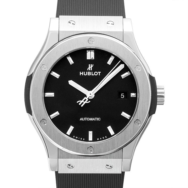 Classic Fusion 42 mm Black Dial in Titanium 542.NX.1171.RX