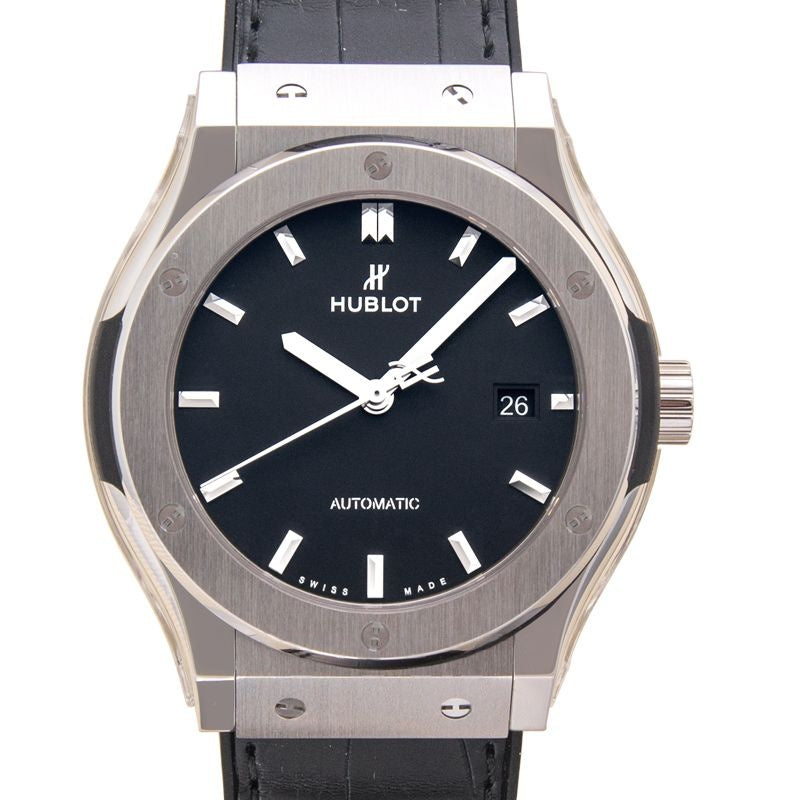 Classic Fusion 42 mm Black Dial in Titanium 542.NX.1171.LR