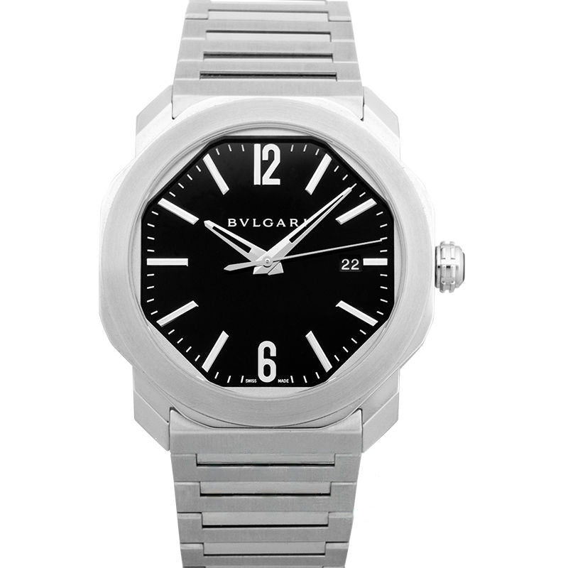 Octo 41mm Black Dial in Stainless Steel 102704