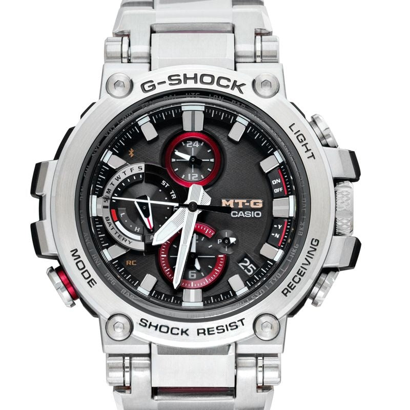G-Shock 51.7 mm Black Dial in Stainless Steel, Resin MTG-B1000D-1AJF