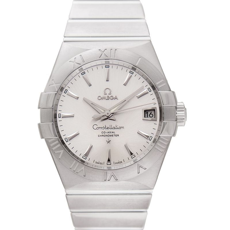 Constellation 38mm Silver Dial in Stainless Steel 123.10.38.21.02.001
