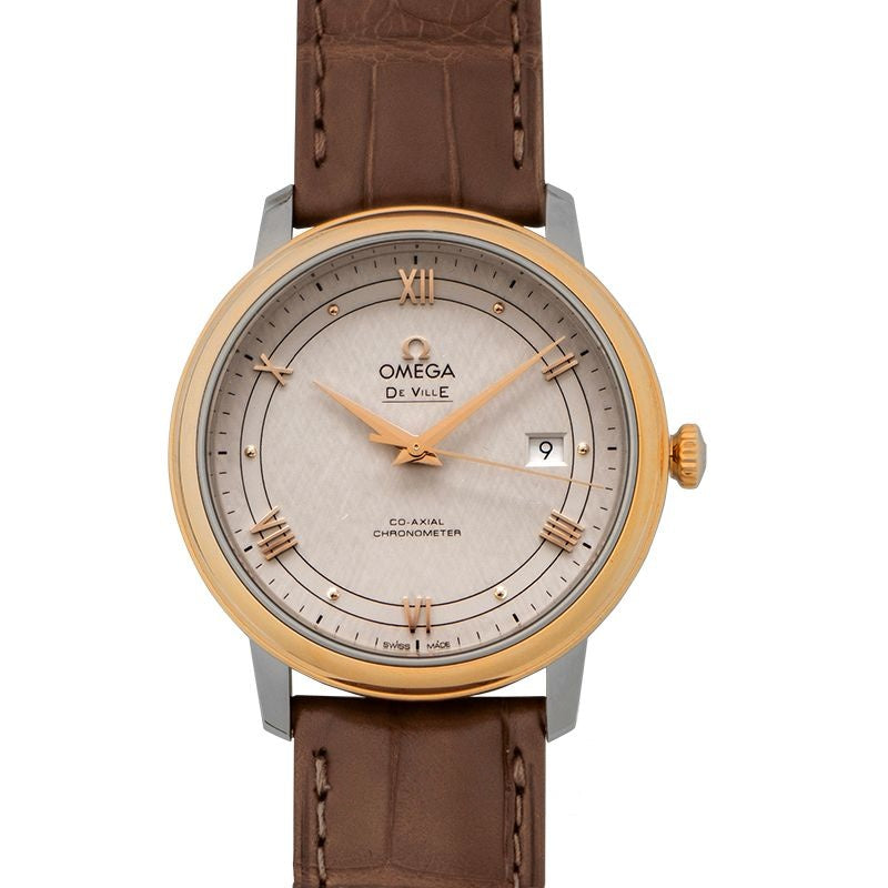 Montre De Ville 39,5 mm en acier inoxydable avec cadran argenté 424.23.40.20.02.003