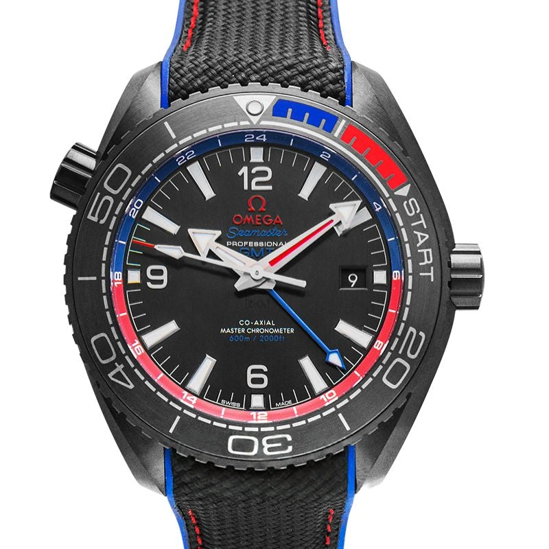 Seamaster 45.5 mm Black Dial in Ceramic 215.92.46.22.01.004