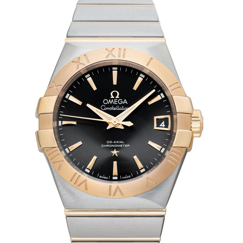 Constellation 38 mm Grey Dial in Stainless Steel, 18kt Yellow Gold 123.20.38.21.06.001