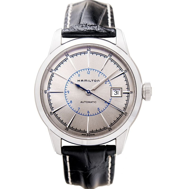 American Classic 40 mm Silver Dial in Stainless Steel H40555781