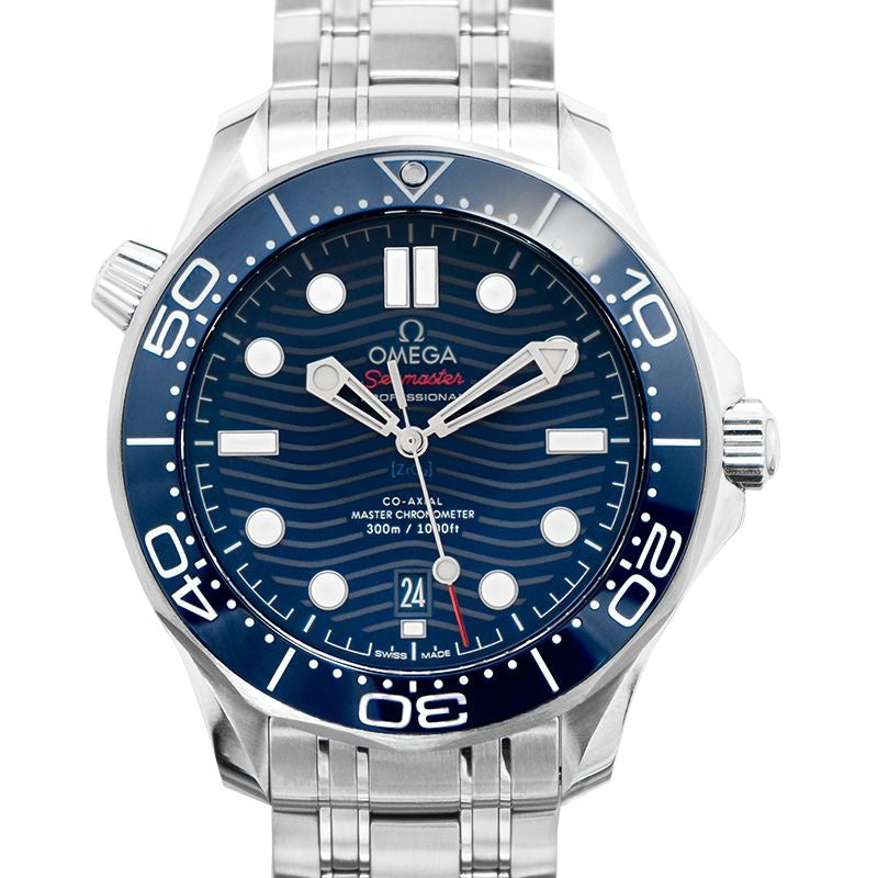 Seamaster 42 mm Blue Dial in Stainless Steel 210.30.42.20.03.001