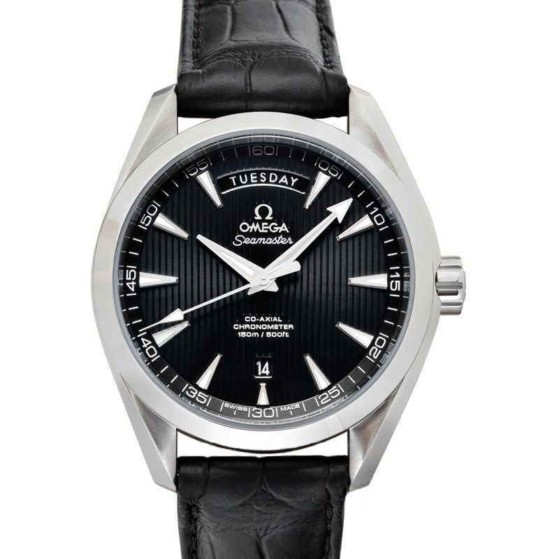 Seamaster 41,5 mm, cadran noir en acier inoxydable 231.13.42.22.01.001