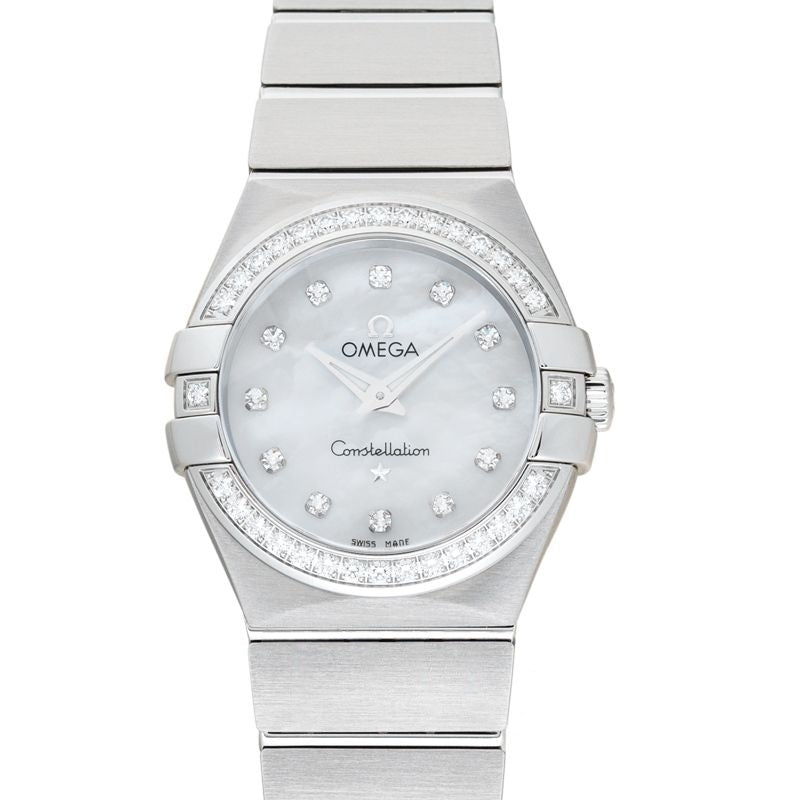 Constellation 27mm Mother Of Pearl Dial in Stainless Steel 123.15.27.60.55.001