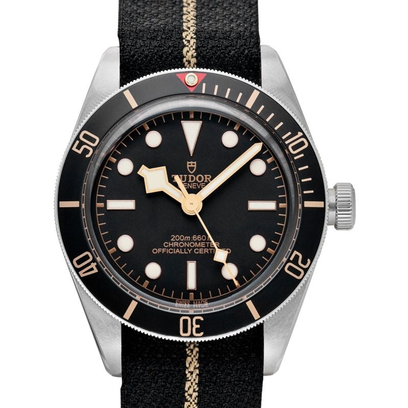 Heritage Black Bay 39 mm Black Dial in Stainless Steel 79030N-0003