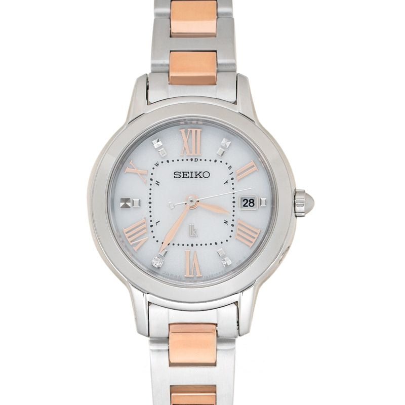 Lukia 26.5 mm White Dial in Titanium SSQW037