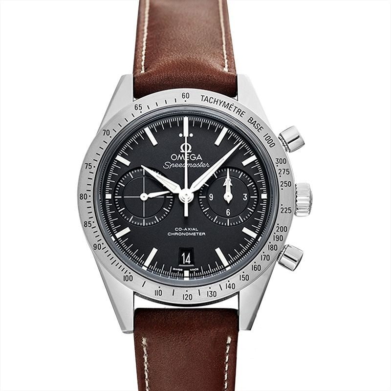 Speedmaster 41.5 mm Black Dial in Stainless Steel 331.12.42.51.01.001