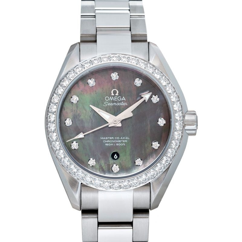 Seamaster 34 mm Mother of pearl Dial in Stainless Steel 231.15.34.20.57.001
