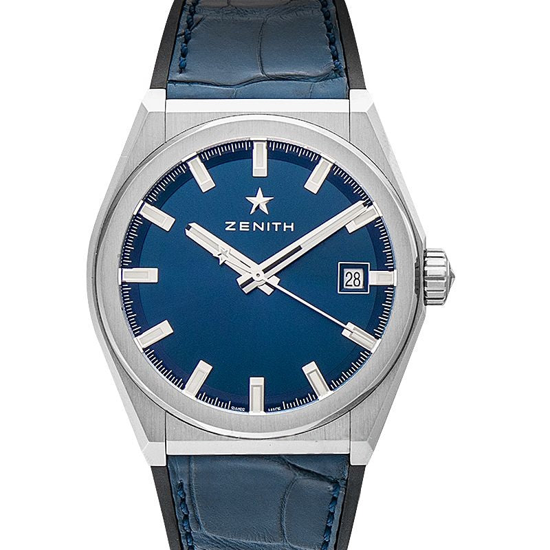 Defy 41 mm Blue Dial in Titanium 95.9000.670/51.R584