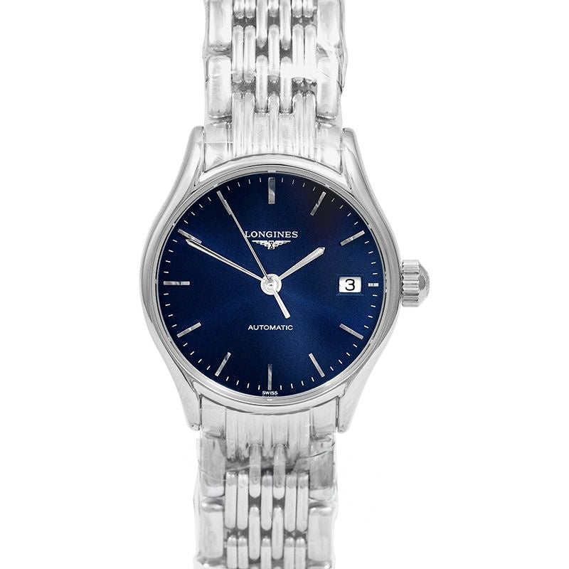 Longines Lyre 25 mm Blue Dial in Stainless Steel L43604926