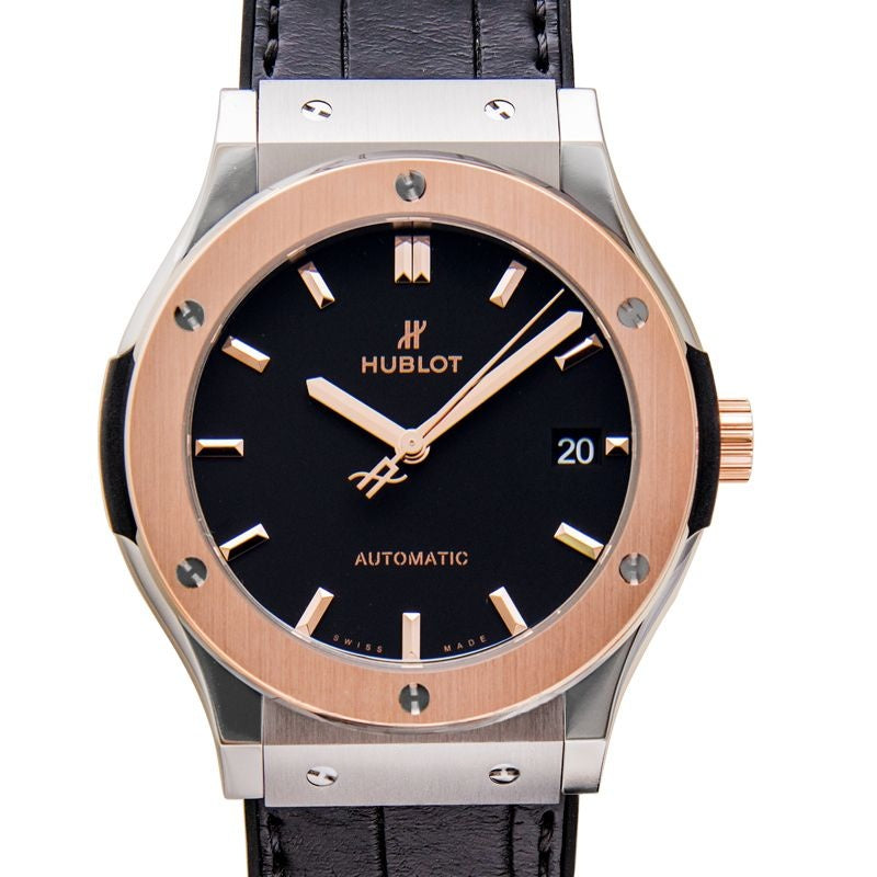 Classic Fusion 45 mm Black Dial in Titanium 511.NO.1181.LR