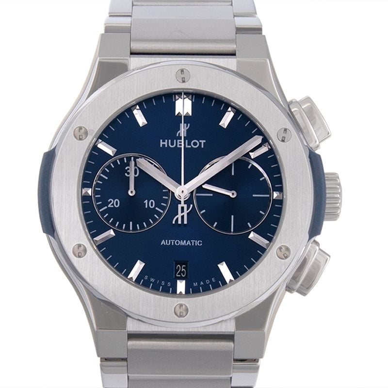 Classic Fusion 45mm Blue Dial in Titanium 520.NX.7170.NX