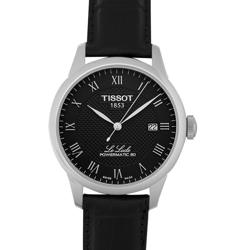 T-Classic 39 mm Black Dial in Stainless Steel T006.407.16.053.00