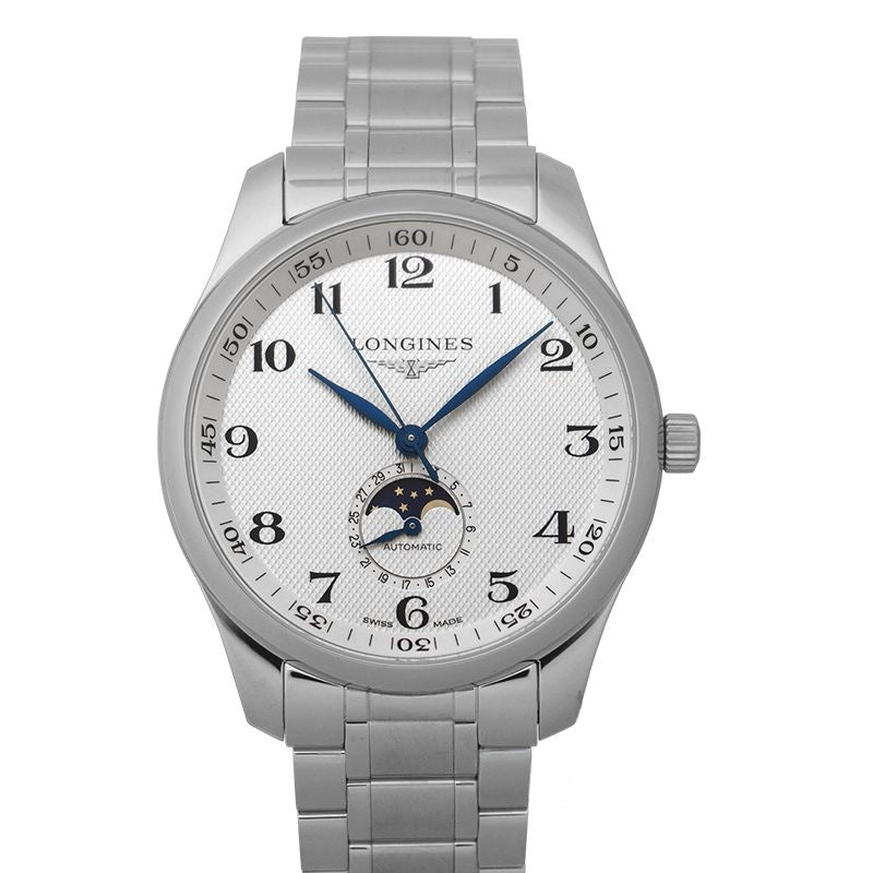Montre Longines Master Collection 42 mm, cadran argenté, acier inoxydable L29194786
