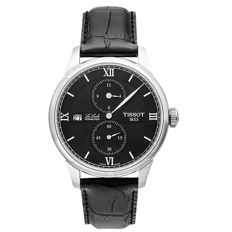T-Classic 39 mm Black Dial in Stainless Steel T006.428.16.058.02