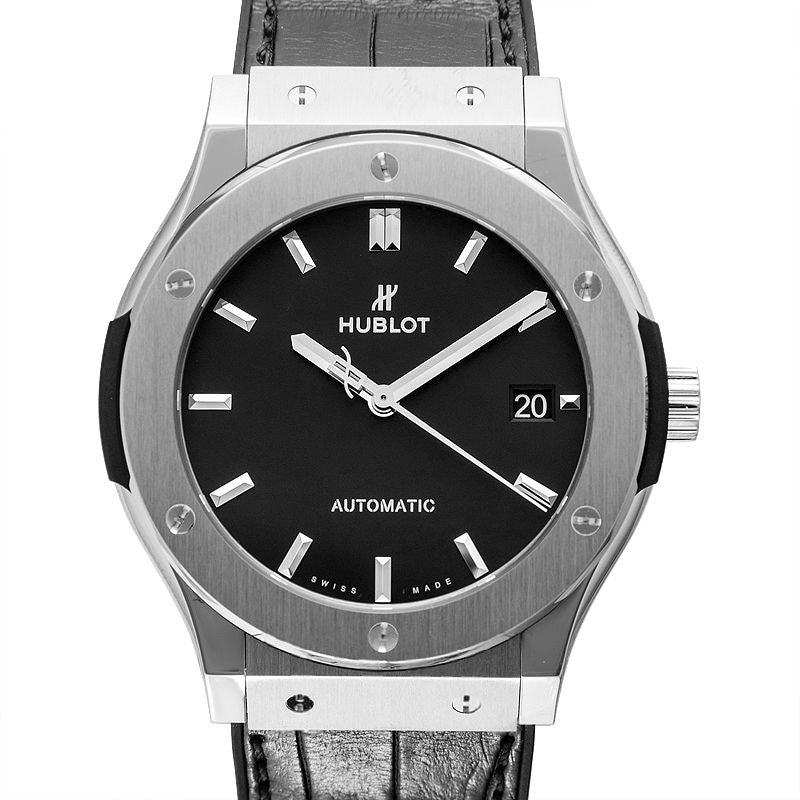 Classic Fusion 45mm Black Dial in Titanium 511.NX.1171.LR