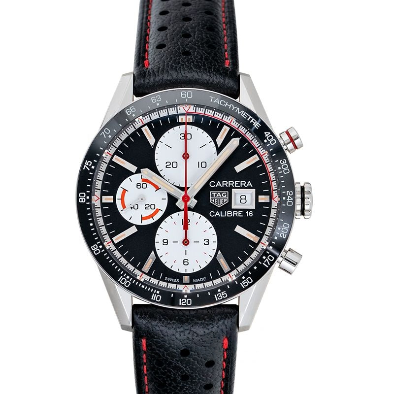 Carrera 41 mm Black Dial in Stainless Steel CV201AP.FC6429