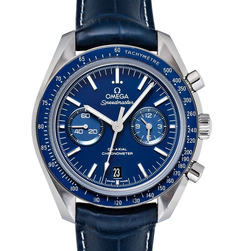 Speedmaster 44.25 mm Blue Dial in Titanium 311.93.44.51.03.001