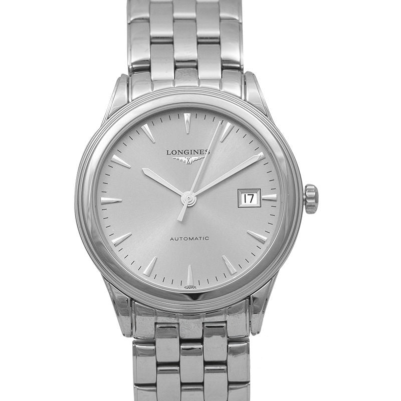 Flagship ? 38.50?mm Sunray silver Dial in Stainless Steel L49744726