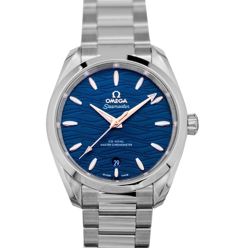 Seamaster 38 mm Blue Dial in Stainless Steel 220.10.38.20.03.002