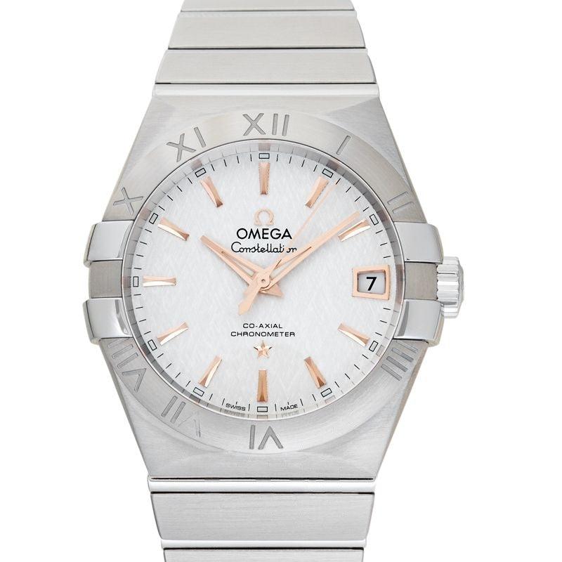 Constellation 38 mm White Dial in Stainless Steel 123.10.38.21.02.002