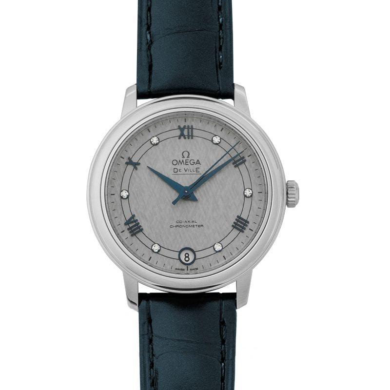 De Ville 32.7 mm Grey Dial in Stainless Steel 424.13.33.20.56.002
