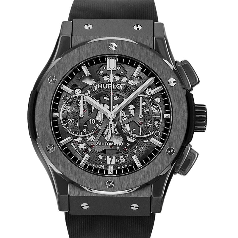 Classic Fusion 45mm Skeleton Dial in Ceramic 525.CM.0170.RX