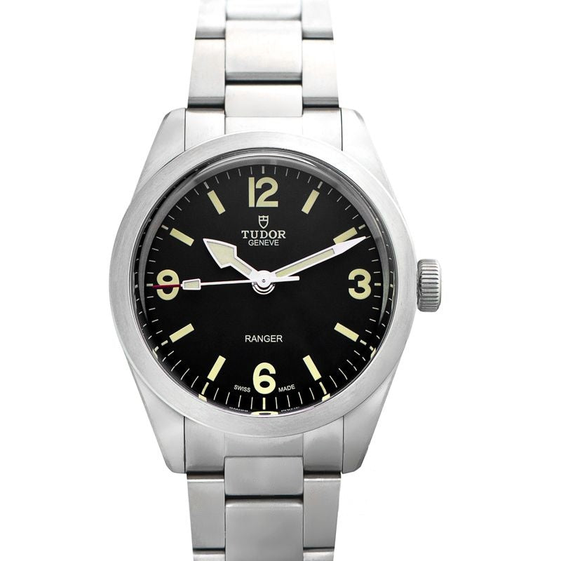 39 mm Black Dial in Stainless Steel 79950-0001