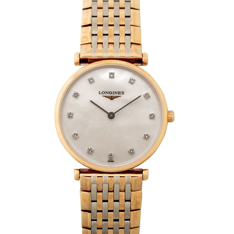 La Grande Classique ? 29.00?mm White Mother of Pearl Dial in Red PVD coating L45121977
