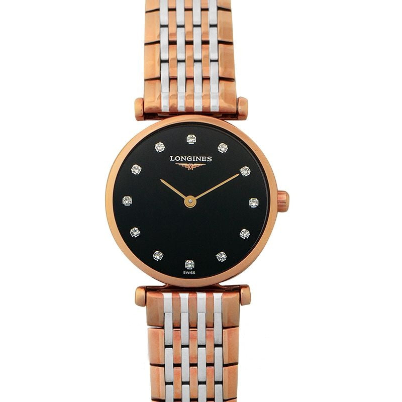 La Grande Classique ? 24.00?mm Black lacquered polished Dial in Red PVD coating L42091577