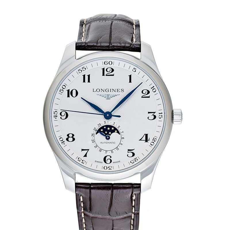 Montre Longines Master Collection 42 mm, cadran argenté, acier inoxydable L29194783