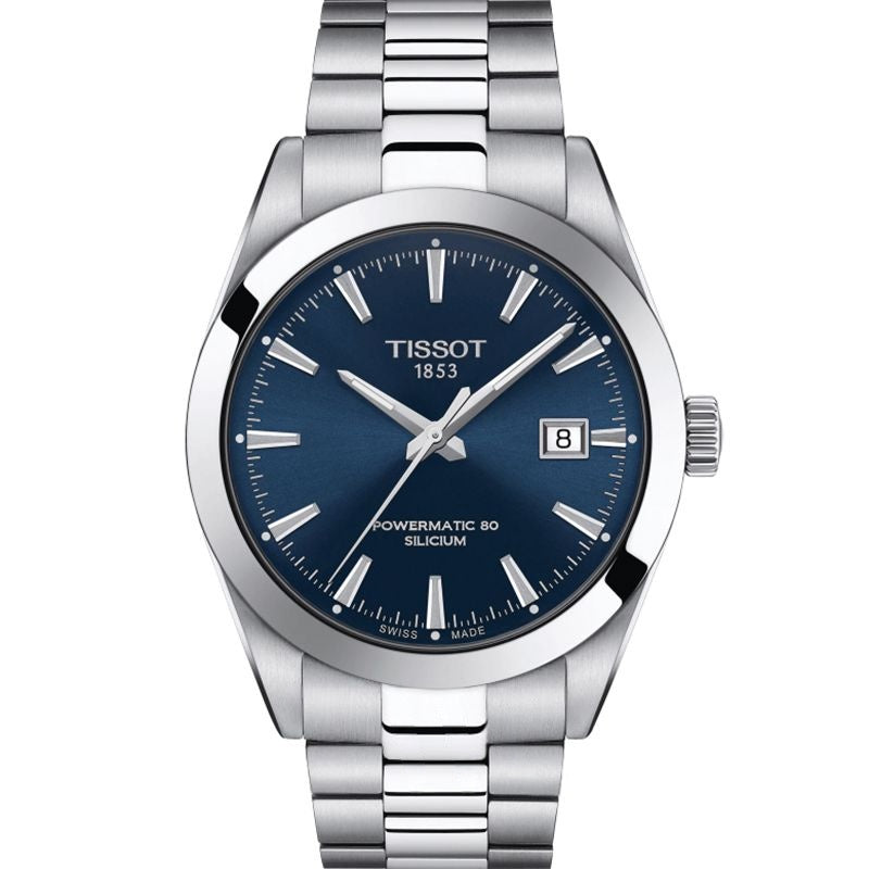 T-Classic 40 mm Blue Dial in Stainless Steel T127.407.11.041.00